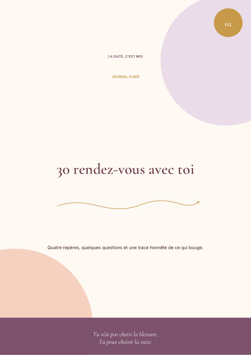 Journal guidé — La suite, c'est moi